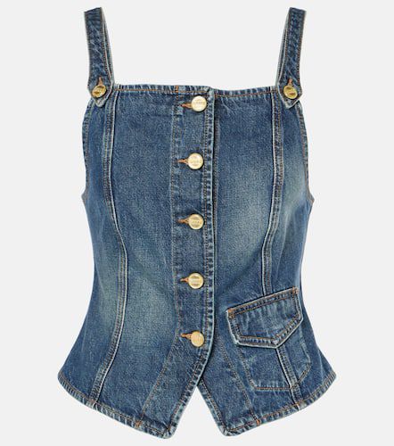 Ganni Denim top - Ganni - Modalova