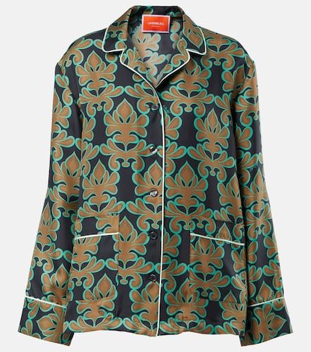 Camisa Herald de seda estampada - La DoubleJ - Modalova