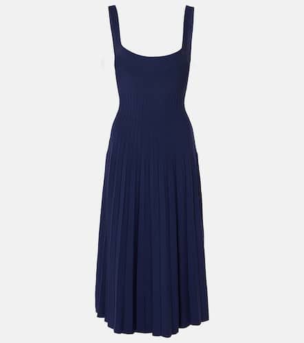 Ellison pleated compact-knit midi dress - Staud - Modalova