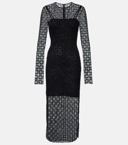 Monogram 72 Glitter layered midi dress - Givenchy - Modalova