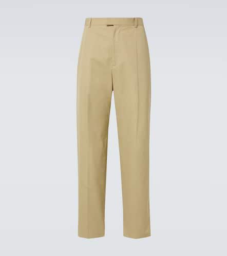 Cotton twill straight pants - Bottega Veneta - Modalova