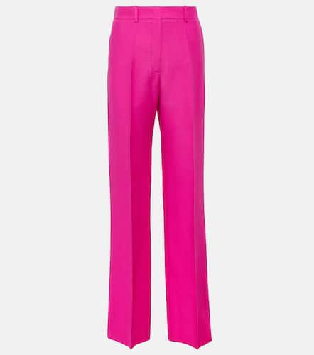 CrÃªpe Couture wool wide-leg pants - Valentino - Modalova