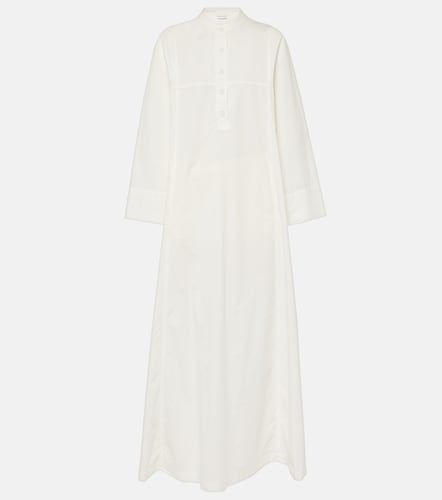 Vestido largo de popelín de algodón - Dries Van Noten - Modalova