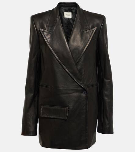 Khaite Jacobson leather blazer - Khaite - Modalova