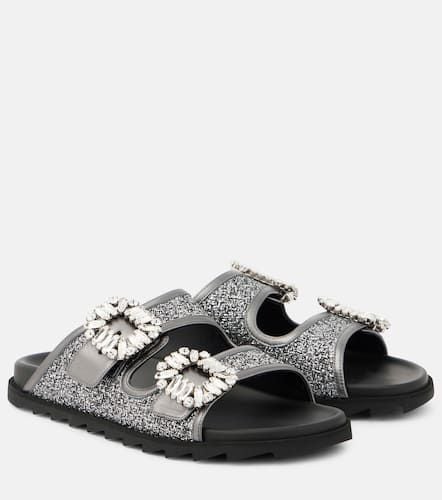 Slidy Viv' embellished sandals - Roger Vivier - Modalova