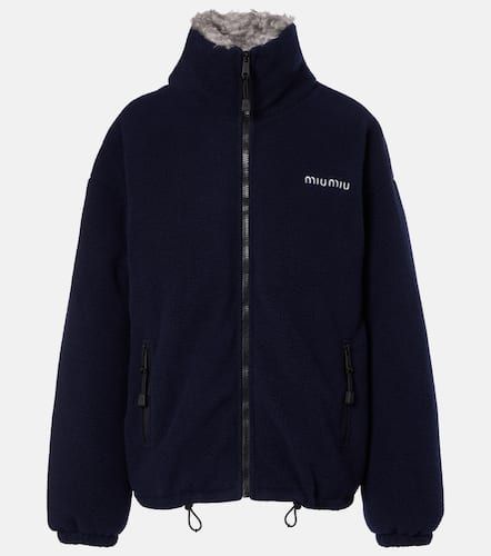 miumiuジャケット Miu Miu Denim Blouson Jacket | Saks Fifth Avenue