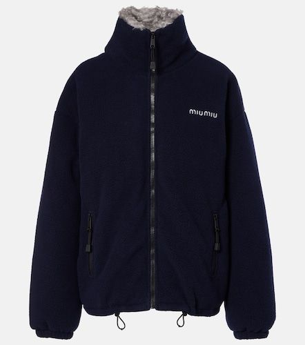 Miu Miu Down-filled fleece jacket - Miu Miu - Modalova