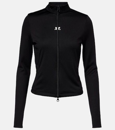 Interlock jersey track jacket - Courreges - Modalova