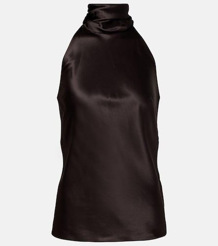 Top Chilton en mezcla de seda - Ralph Lauren Collection - Modalova