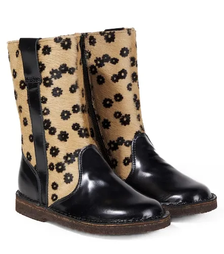 PèPè Botas de piel y pelo de becerro - PePe - Modalova