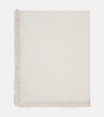 Mantel Large de lino con flecos - Once Milano - Modalova