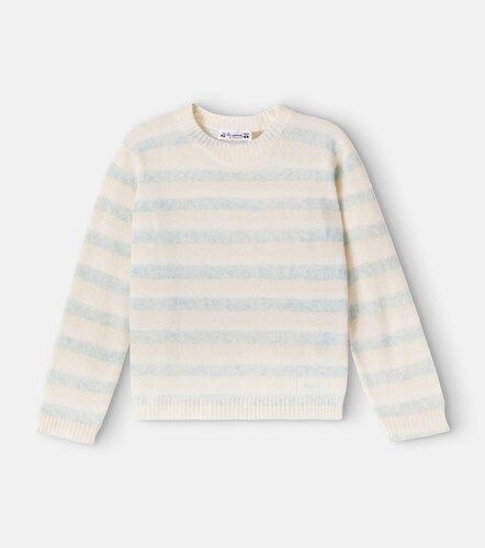 Jersey Branco de cachemir a rayas - Bonpoint - Modalova
