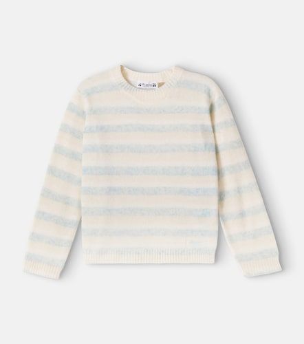 Jersey Branco de cachemir a rayas - Bonpoint - Modalova