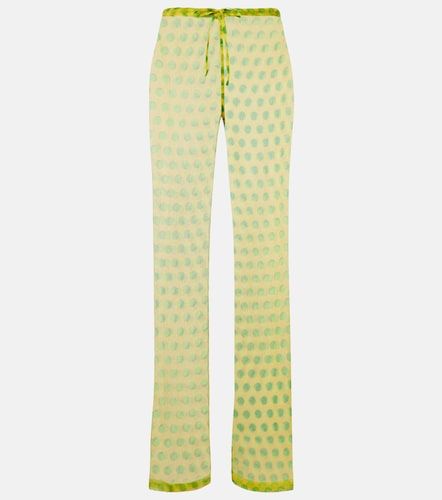 Gerade Hose aus Seide - Dries Van Noten - Modalova