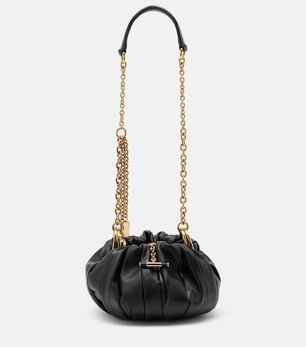 Plisse Small leather shoulder bag - Chloe - Modalova