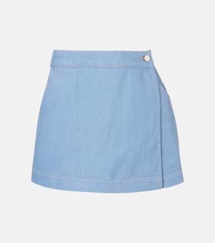 Shorts Phineas in denim - Veronica Beard - Modalova