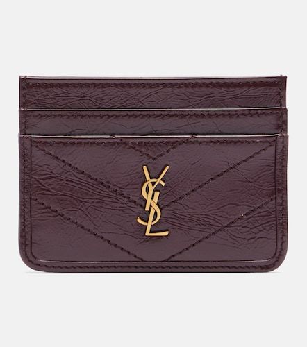 Tarjetero Niki de piel - Saint Laurent - Modalova