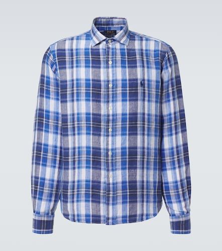 Checked linen shirt - Polo Ralph Lauren - Modalova