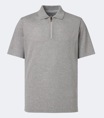 Jersey polo en mezcla de algodón y cachemir - Canali - Modalova