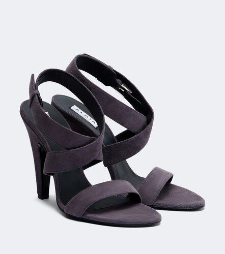 Alaïa Sandali Cone in suede - Alaia - Modalova