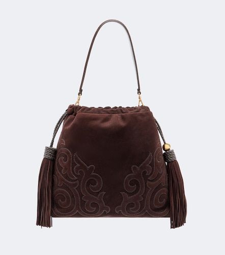 Kalispera Medium suede shoulder bag - Etro - Modalova