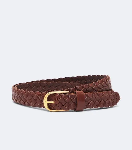 Jane braided leather belt - Nili Lotan - Modalova