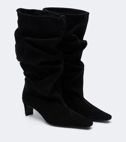 Staud Wally suede mid-calf boots - Staud - Modalova