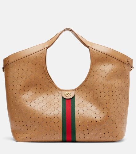 Giglio Large leather tote bag - Gucci - Modalova