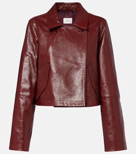 Broken Shine cropped leather jacket - Dorothee Schumacher - Modalova