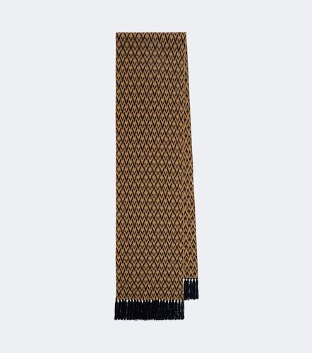 Bufanda de jacquard de lana virgen - Valentino Garavani - Modalova