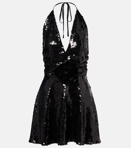 Sequined halterneck minidress - Dolce&Gabbana - Modalova