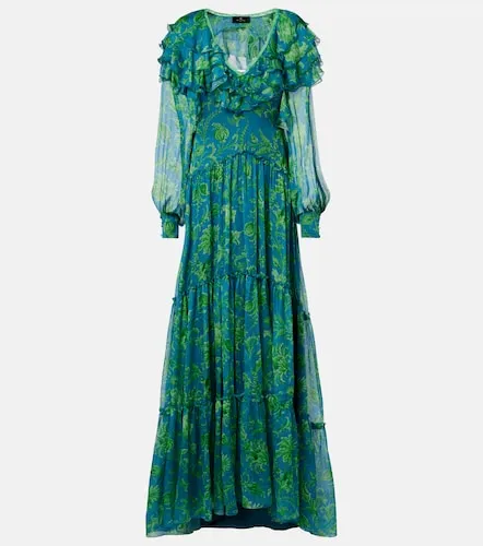 Etro Maxikleid aus Seiden-Chiffon - Etro - Modalova