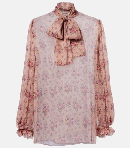Schluppenbluse aus Seide - Dolce&Gabbana - Modalova