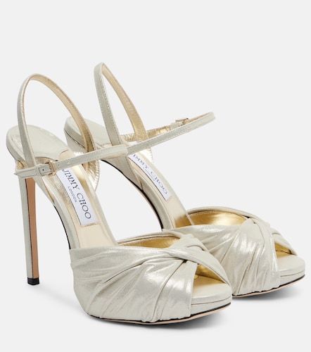 Elly 120 suede platform sandals - Jimmy Choo - Modalova