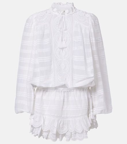 Miniabito Preya in cotone con ricamo - Marant Etoile - Modalova