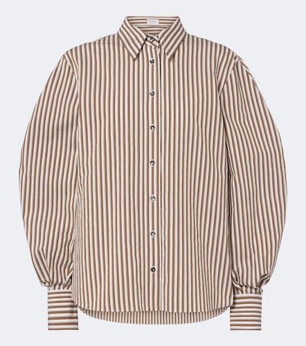 Camicia in misto cotone e monile - Brunello Cucinelli - Modalova