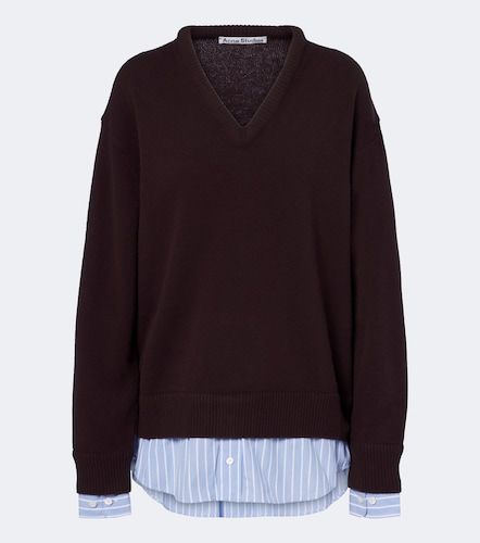 Acne Studios Layered wool sweater - Acne Studios - Modalova