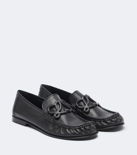 Loewe Mocassini Double L in pelle - Loewe - Modalova