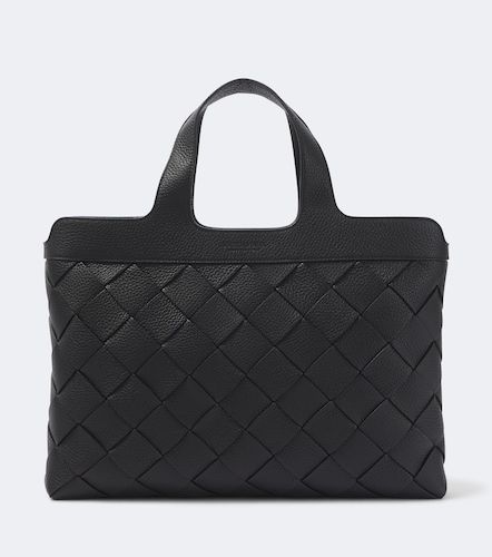 Diago Intreccio leather briefcase - Bottega Veneta - Modalova