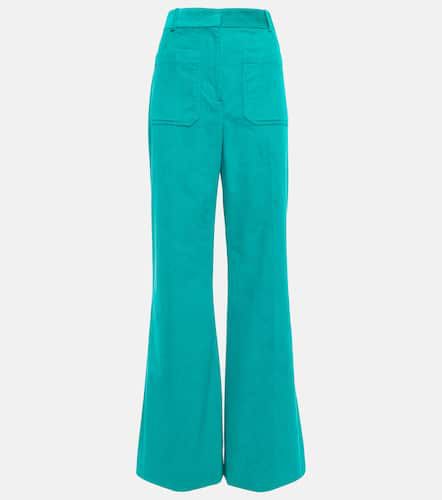 Alina corduroy wide-leg pants - Victoria Beckham - Modalova