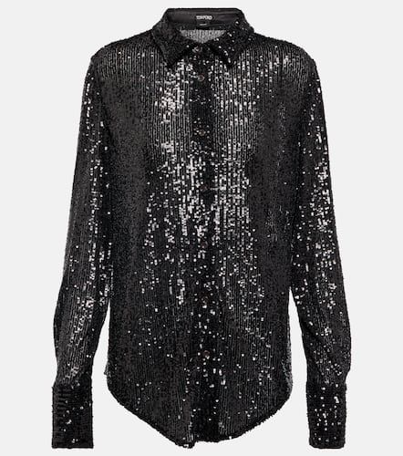 Tom Ford Camicia con paillettes - Tom Ford - Modalova