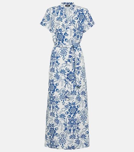 Annelie floral linen-blend maxi dress - A.P.C. - Modalova