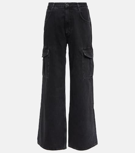 Minka high-rise denim cargo pants - Agolde - Modalova