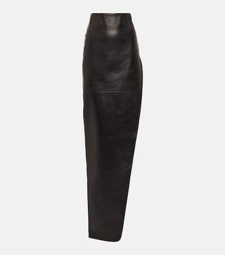 Leather maxi skirt - Ann Demeulemeester - Modalova