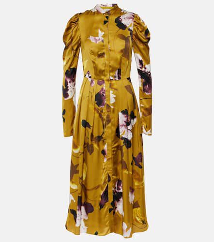 Erdem Floral satin midi dress - Erdem - Modalova