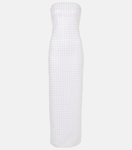 Bridal beaded sequined maxi dress - Rotate - Modalova