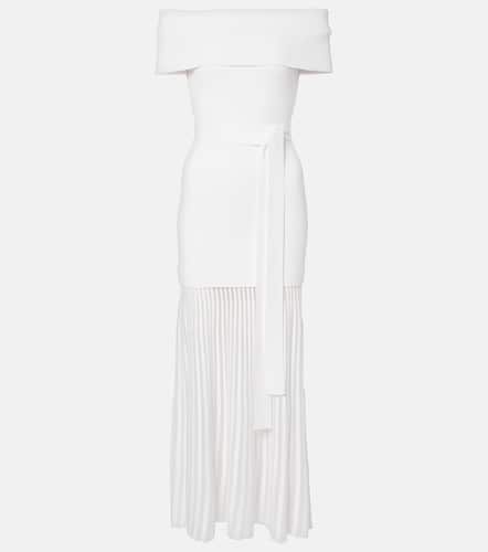 Mariana knitted off-shoulder midi dress - Rebecca Vallance - Modalova