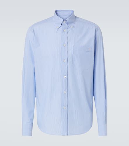 VLogo striped cotton shirt - Valentino - Modalova