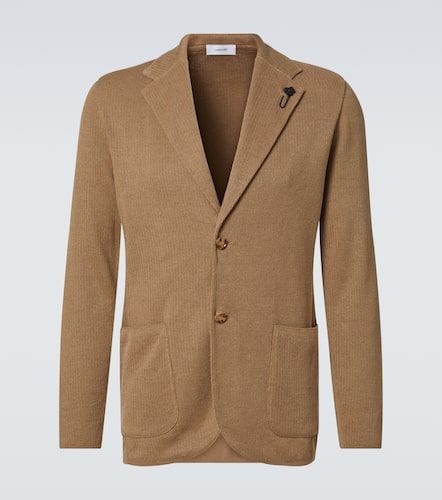 Knitted linen and cotton blazer - Lardini - Modalova