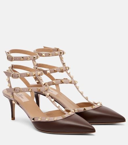 Rockstud 65 leather pumps - Valentino Garavani - Modalova